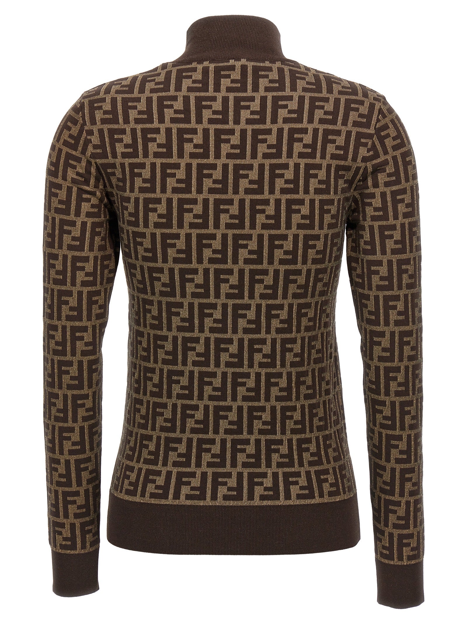 Brown Cotton Cardigan