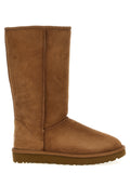 Brown Suede Leather Over The Knee