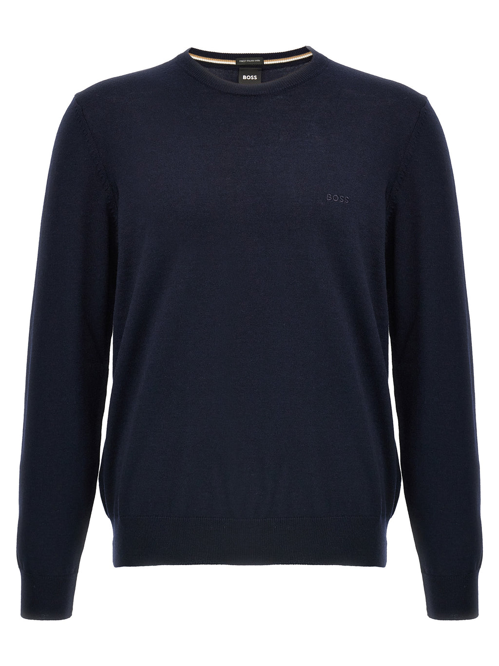 Blue Virgin Wool Cardigan