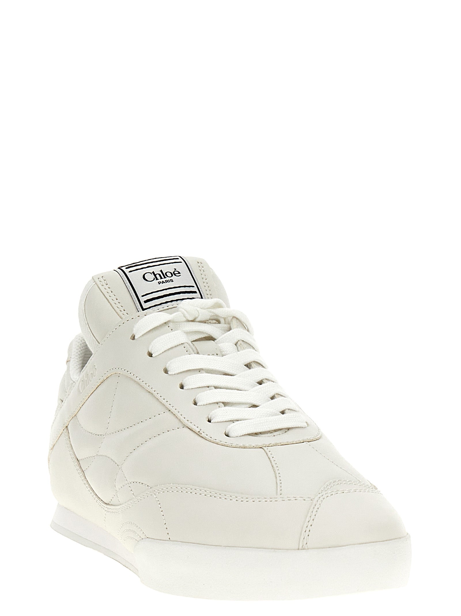 White Leather Sneakers