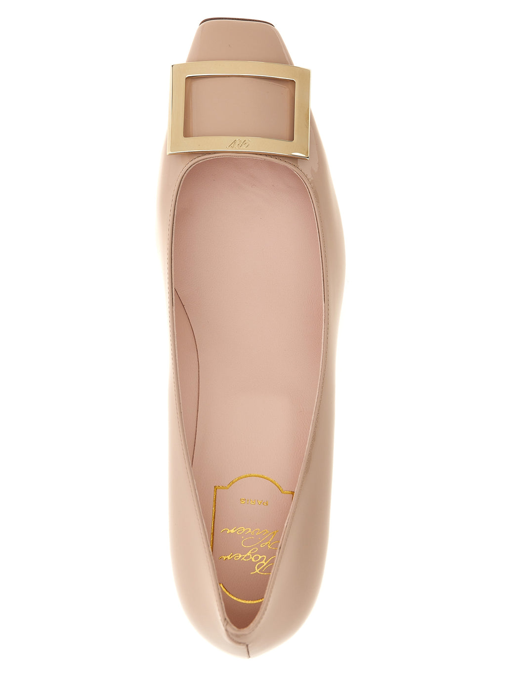 Multicolor Calfskin Mid Heel Pumps