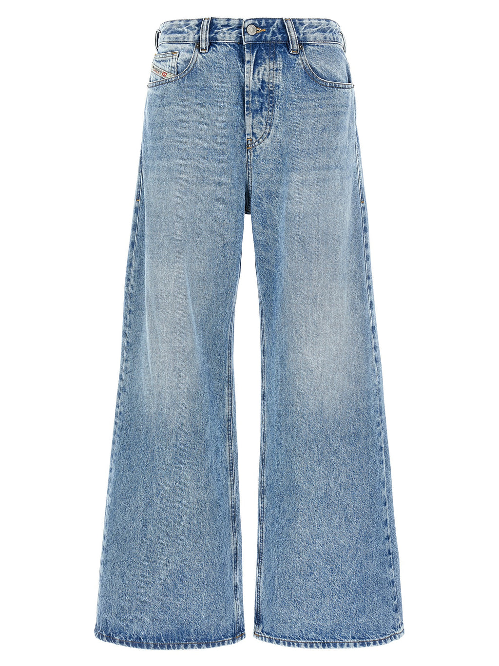 Blue Cotton Jeans Denim