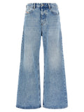 Blue Cotton Jeans Denim