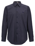 Blue Cotton Blouse