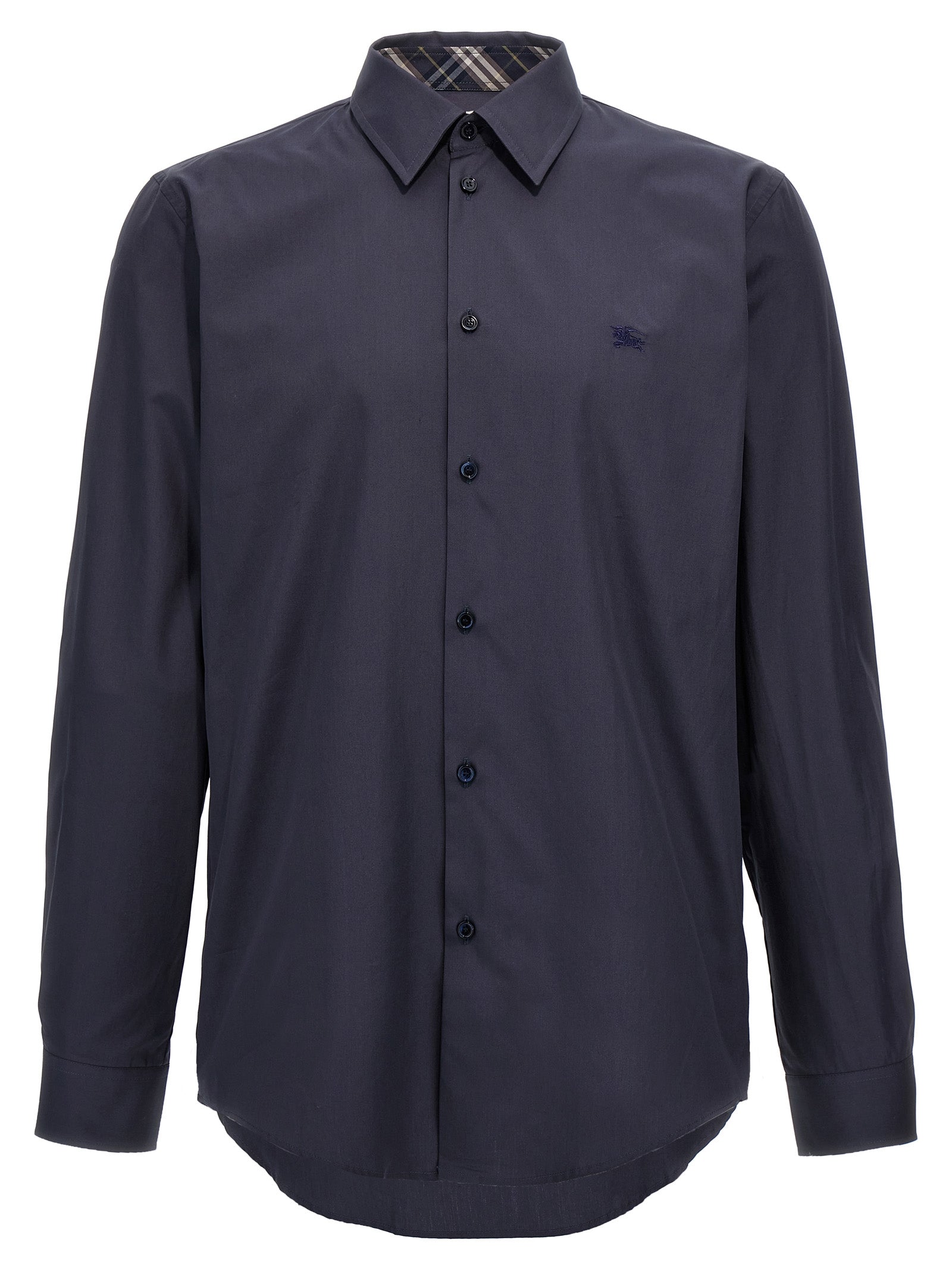 Blue Cotton Blouse