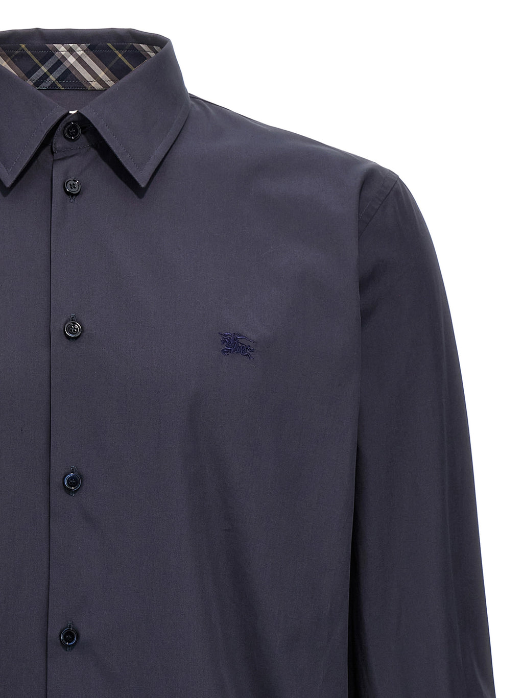 Blue Cotton Blouse