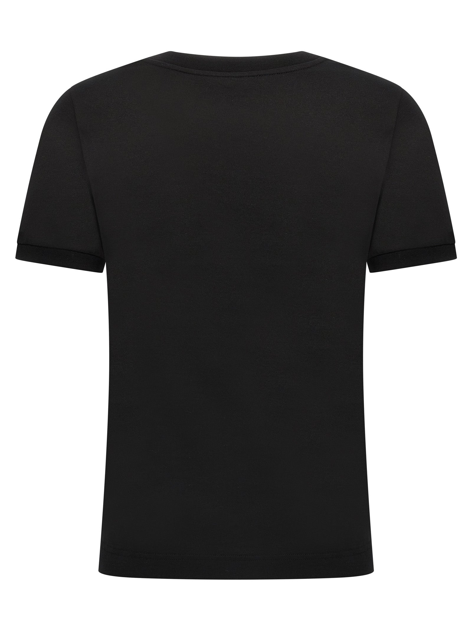 Black Cotton T-Shirt