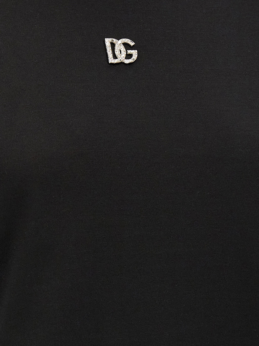 Black Cotton T-Shirt
