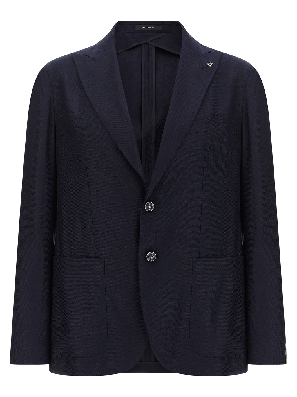 Blue Silk Blazer