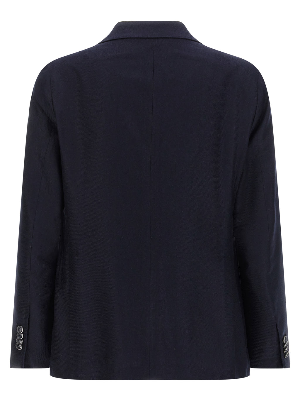 Blue Silk Blazer