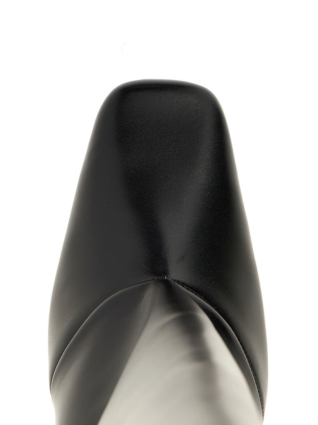 Black Cowhide Over The Knee