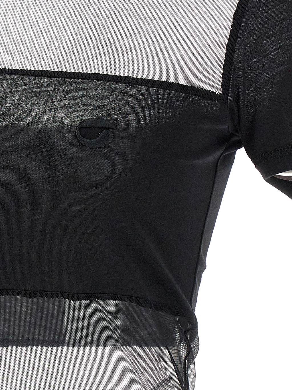 Black Cotton Polo Shirt