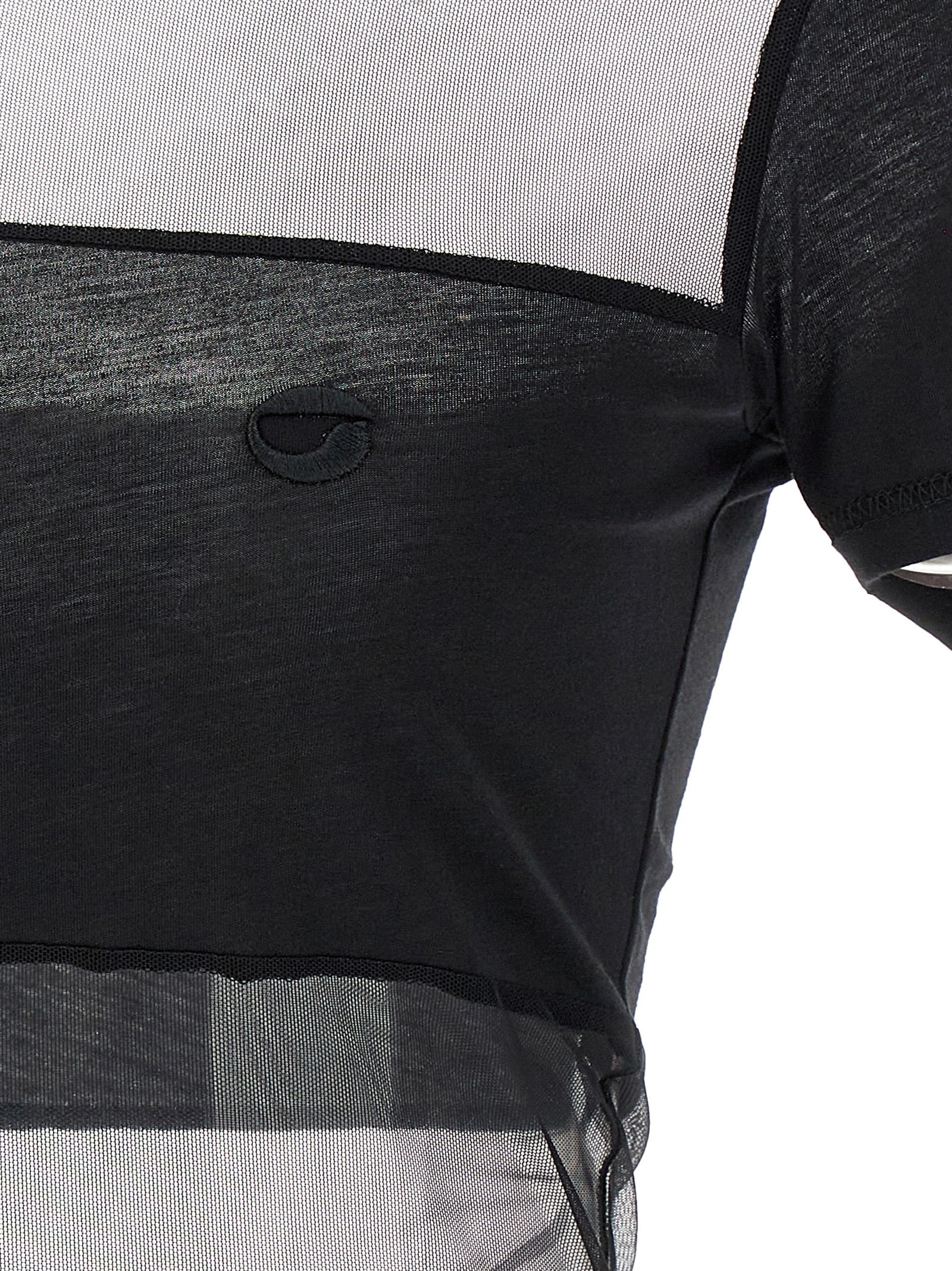 Black Cotton Polo Shirt