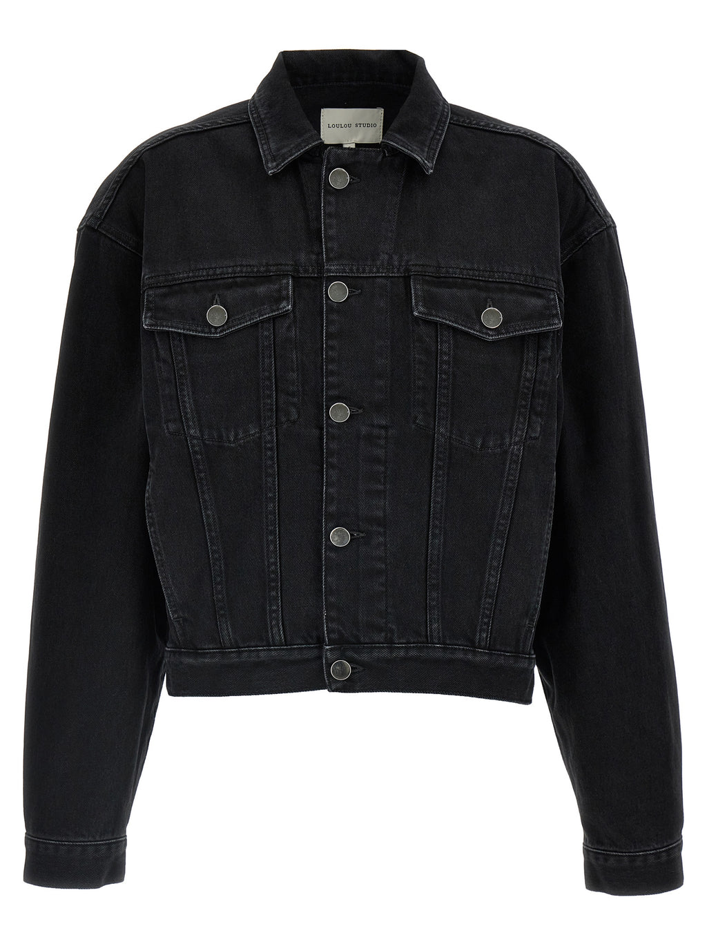 Black Organic Cotton Denim Jacket