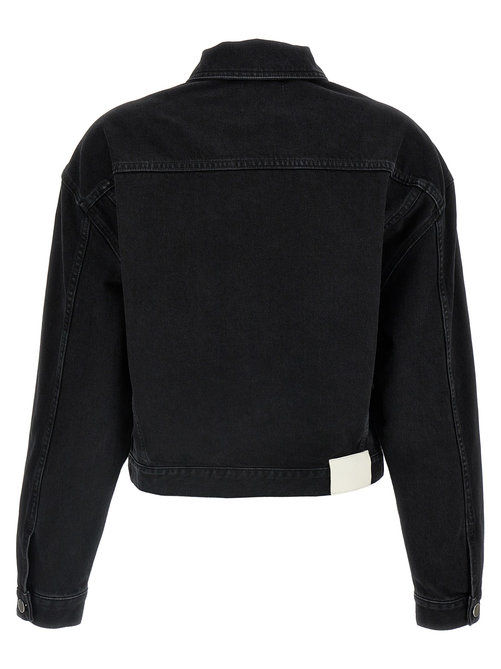 Black Organic Cotton Denim Jacket