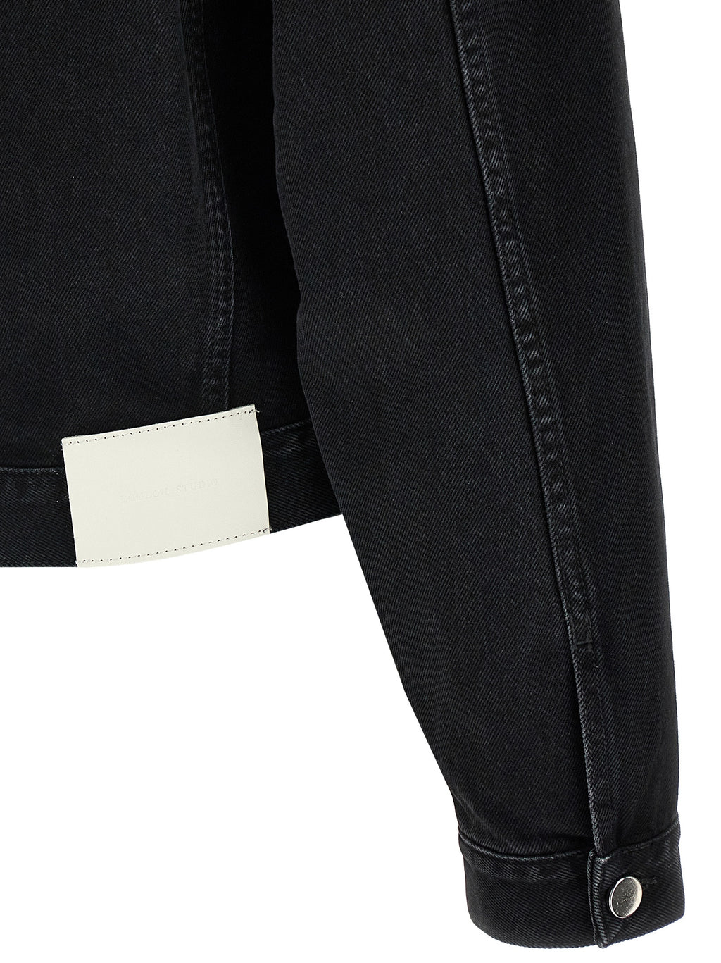 Black Organic Cotton Denim Jacket