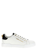 Bicolor Calfskin Low Top Sneakers