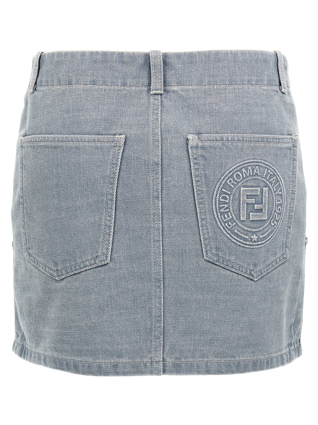 Gray Cotton Long Skirt