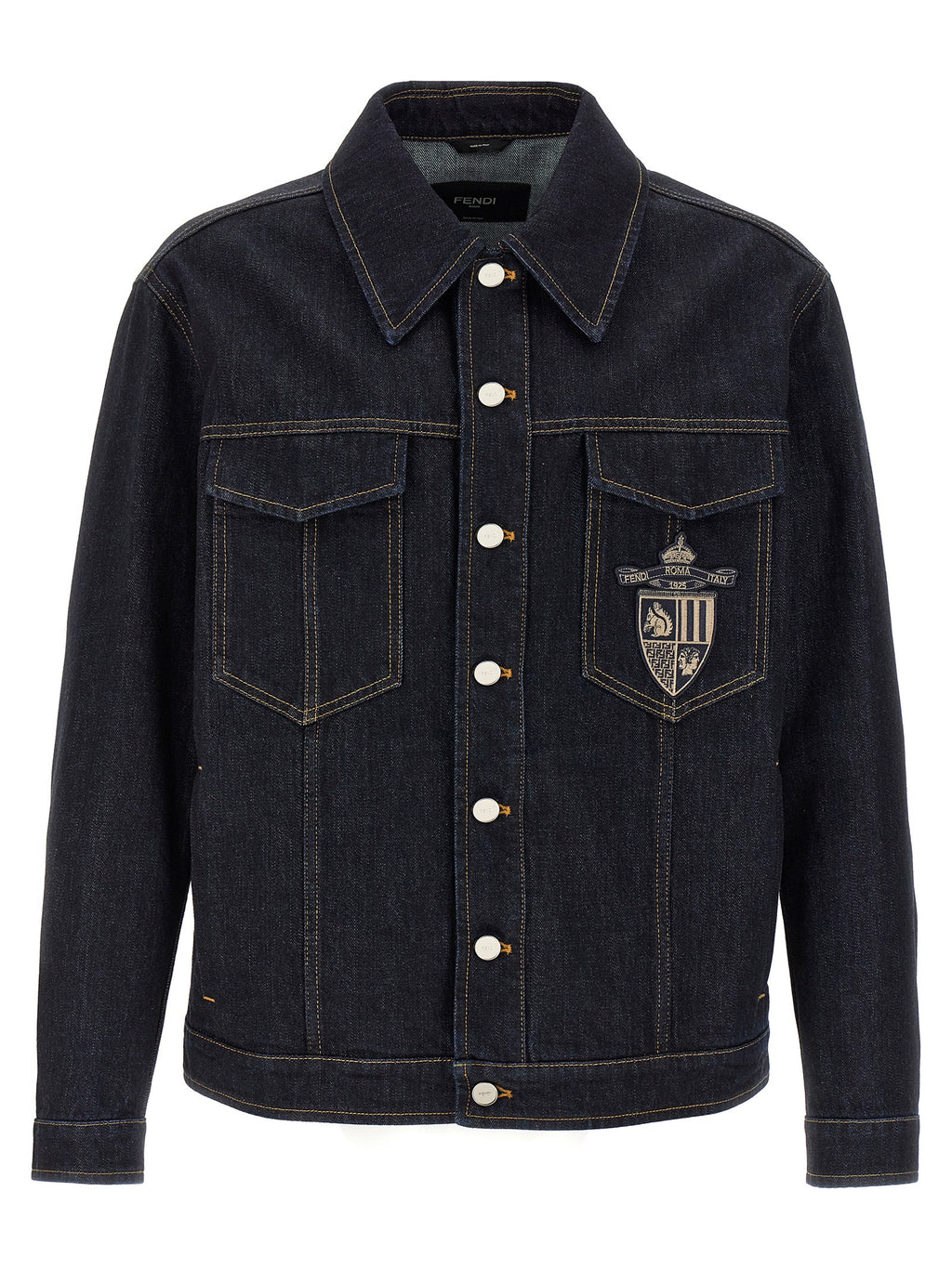 Blue Cotton Denim Jacket