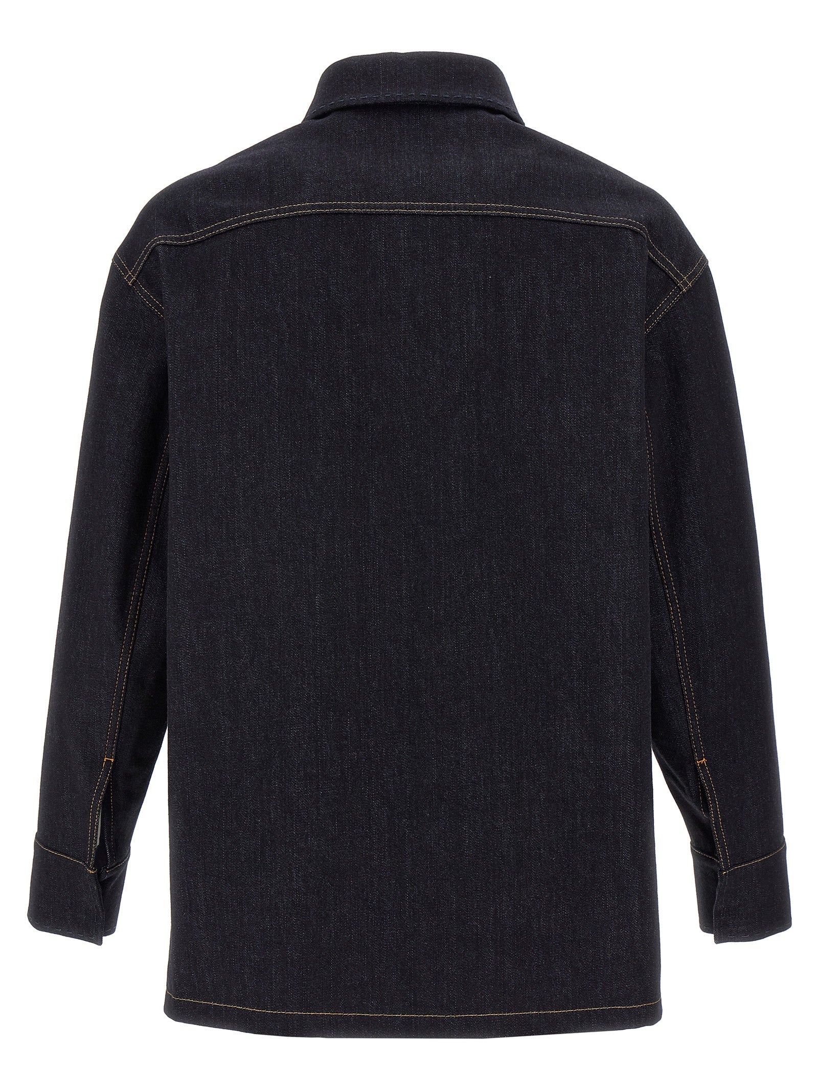 Blue Cotton Denim Jacket