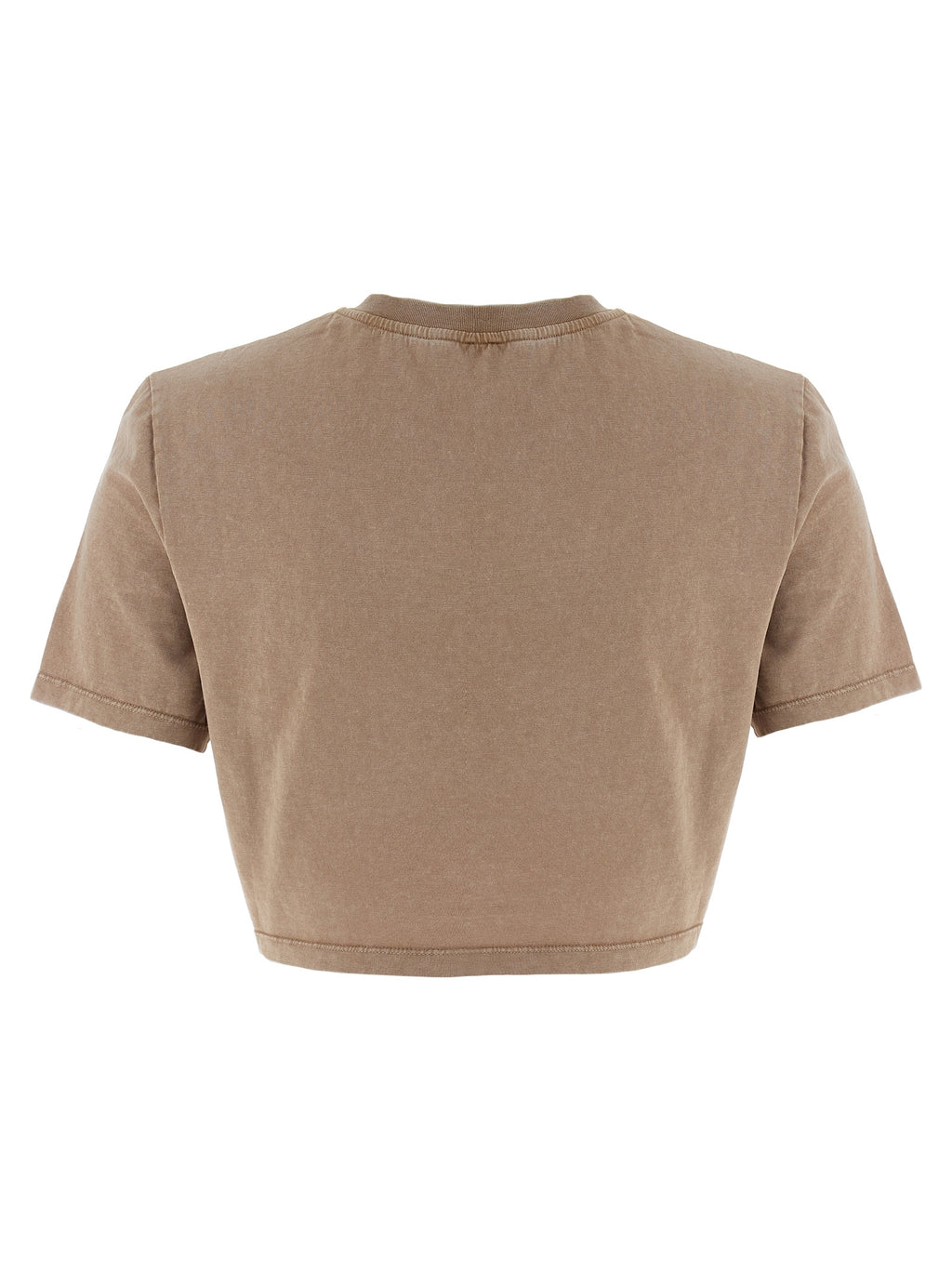 Brown Cotton T-Shirt