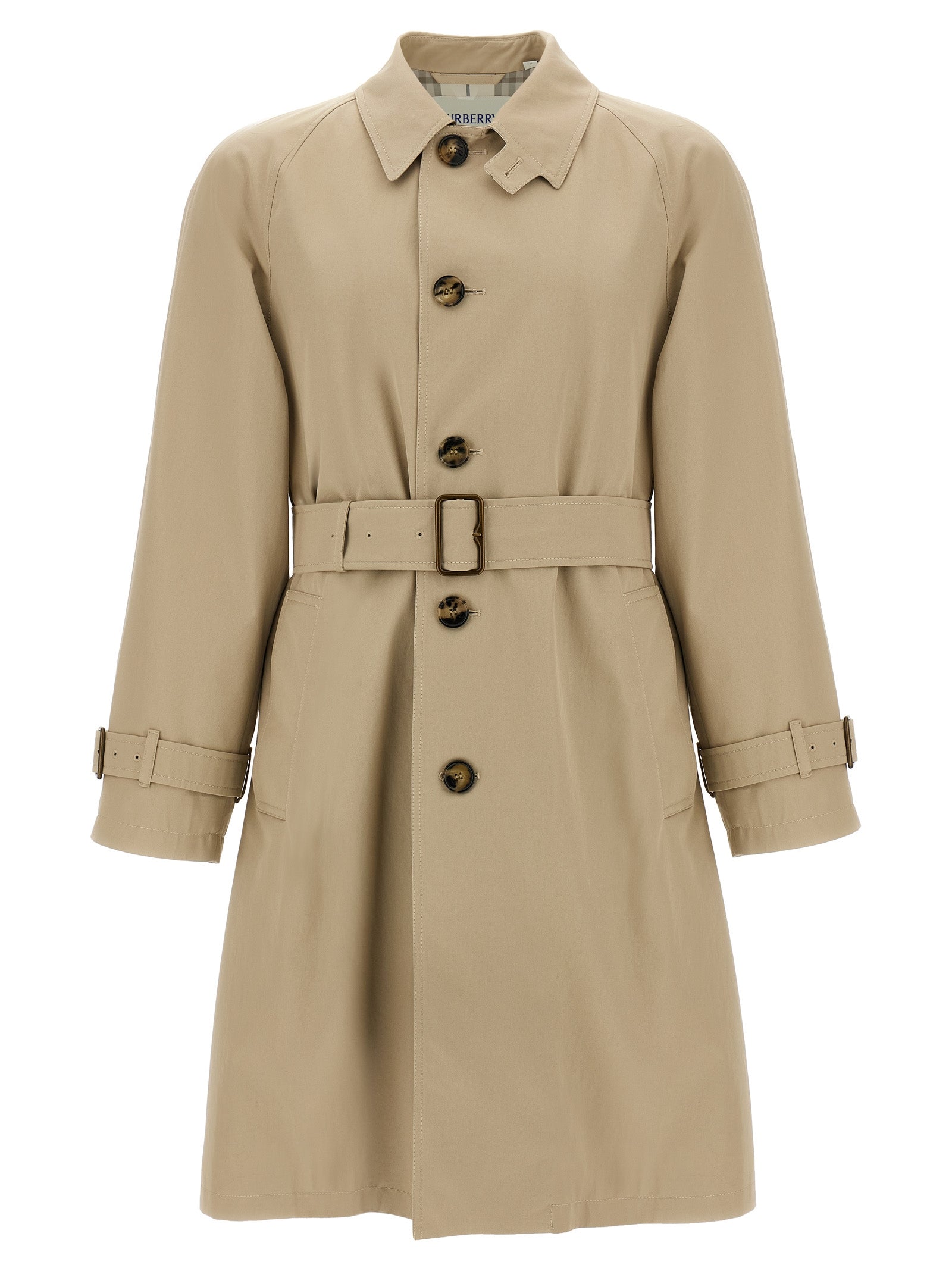 Beige Cotton Coat