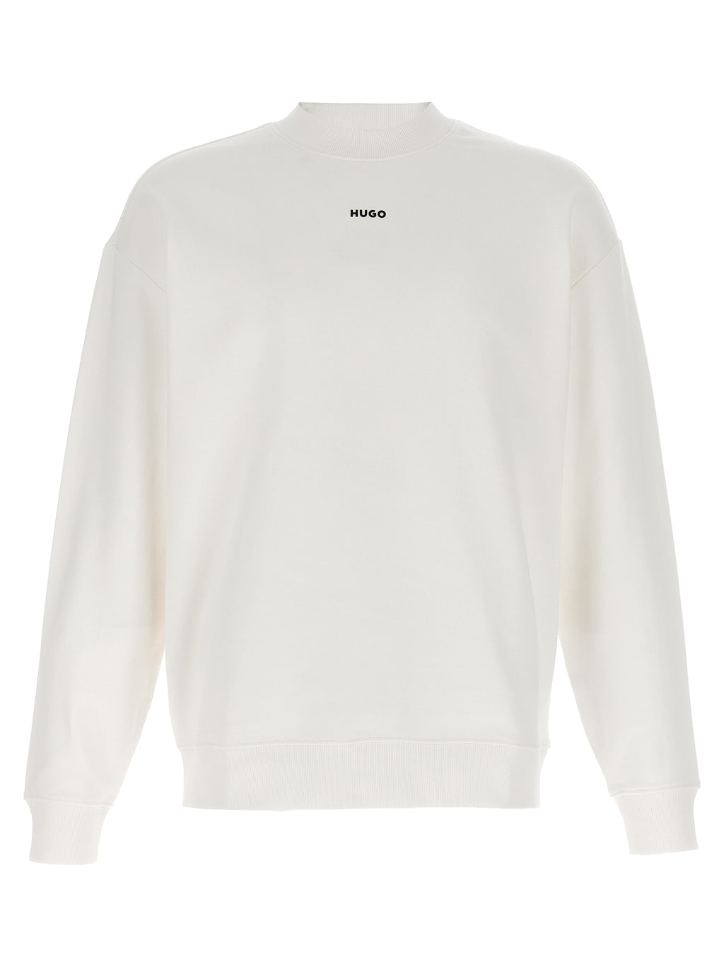White Cotton Sweatshirt