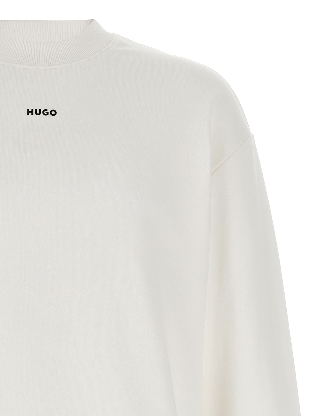 White Cotton Sweatshirt