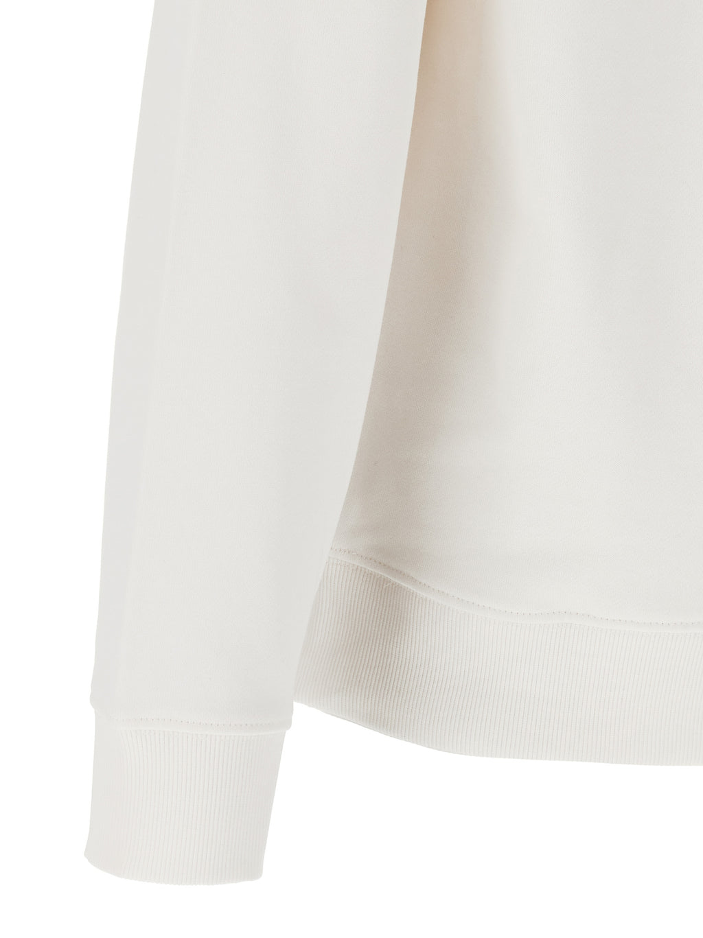 White Cotton Sweatshirt