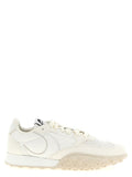 White Calfskin Athletic Sneakers