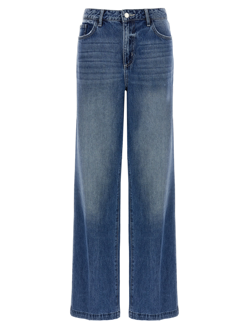 Blue Cotton Jeans Denim