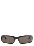 Black Polyamide Sunglasses