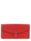 Multicolor Calfskin Clutch Bag
