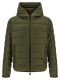 Bicolor Polyamide Full-Length Jacket