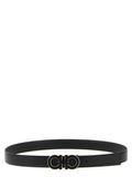 Black Calfskin Regular Belt