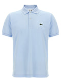Blue Cotton Polo Shirt