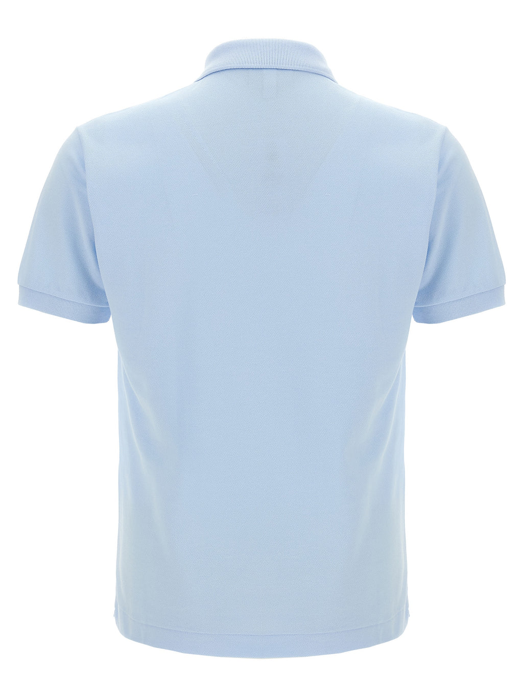 Blue Cotton Polo Shirt