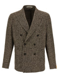 Brown Virgin Wool Blazer