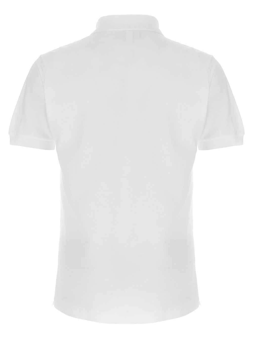 White Cotton Polo Shirt
