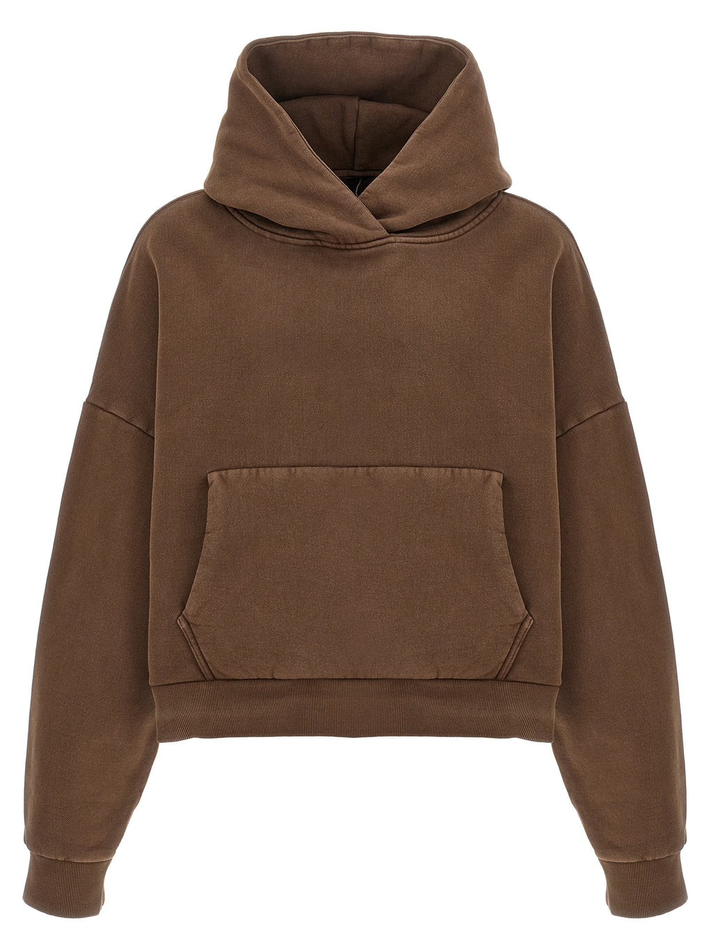 Brown Cotton Sweatshirt