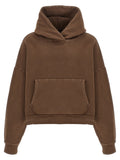 Brown Cotton Sweatshirt