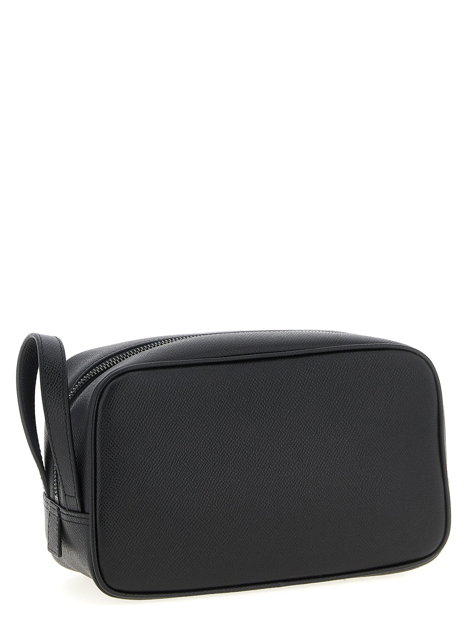 Black Calfskin Leather Wallet