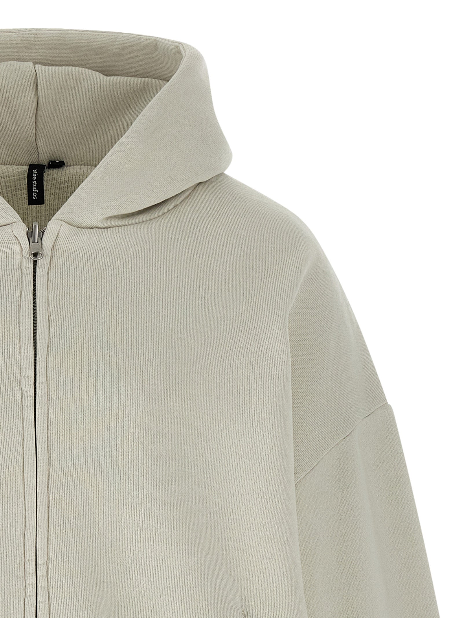 White Cotton Sweatshirt