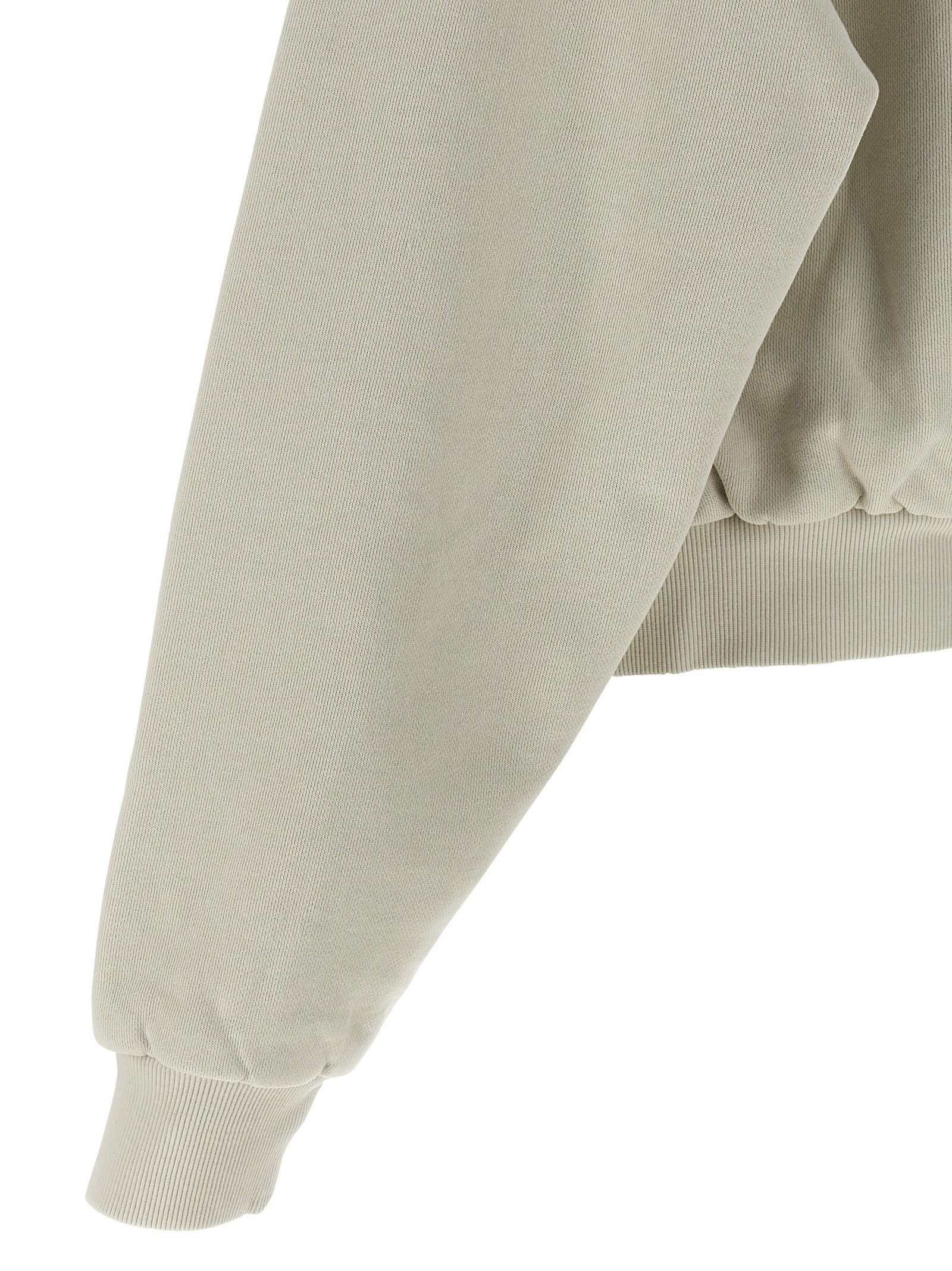 White Cotton Sweatshirt