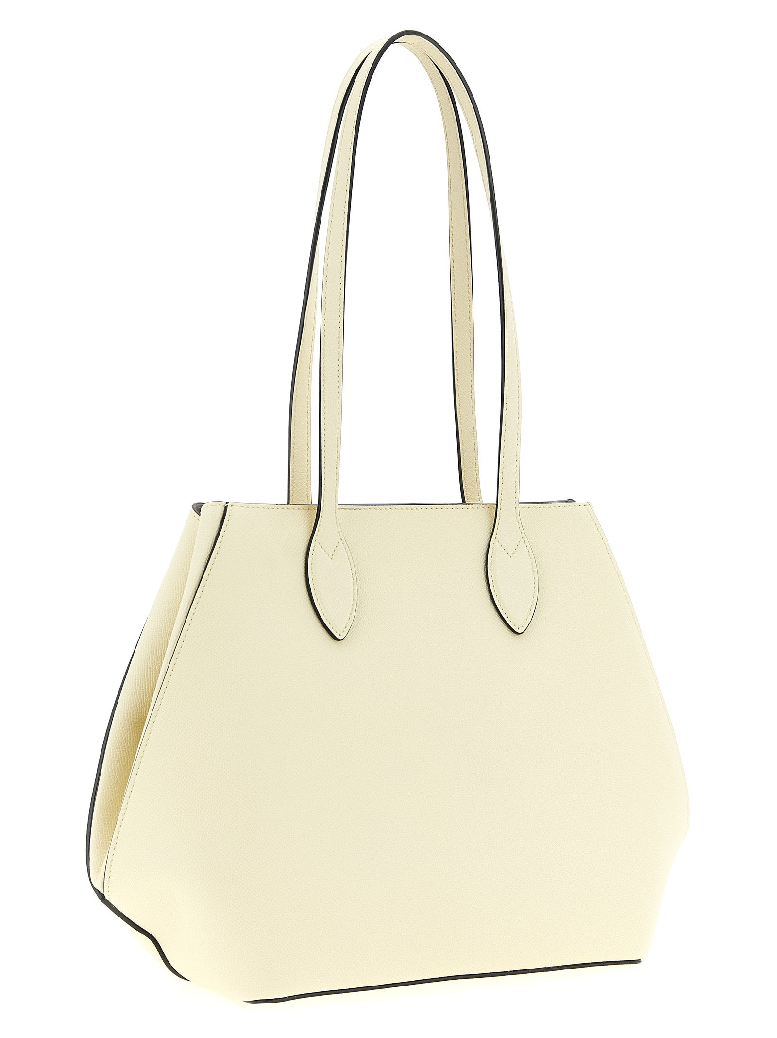 White Calfskin Tote Bag
