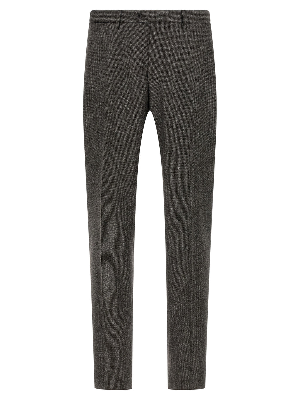 Brown Virgin Wool Two-Piece Suit