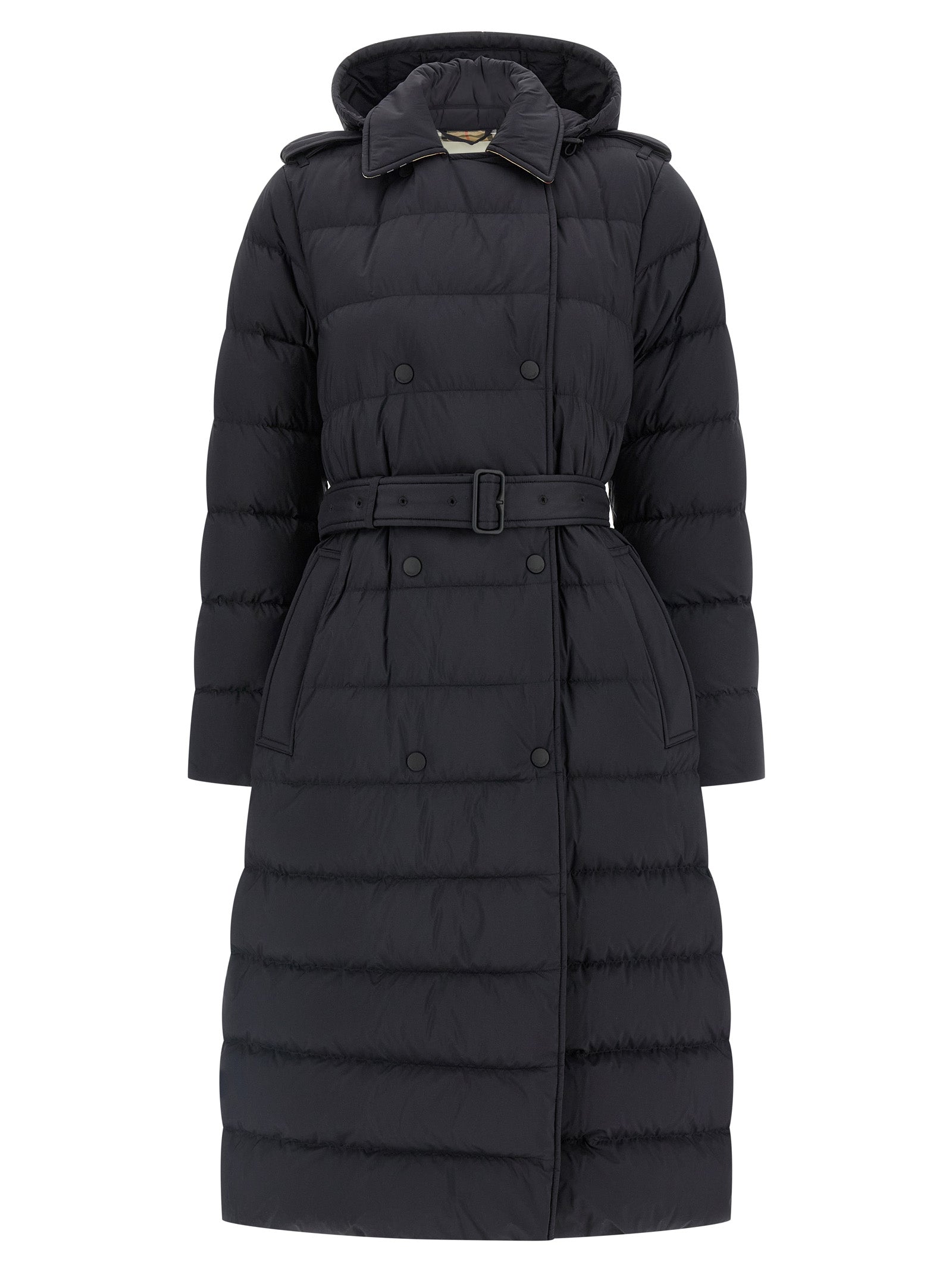 Black Polyamide Coat
