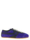 Purple Calfskin Low Top Sneakers