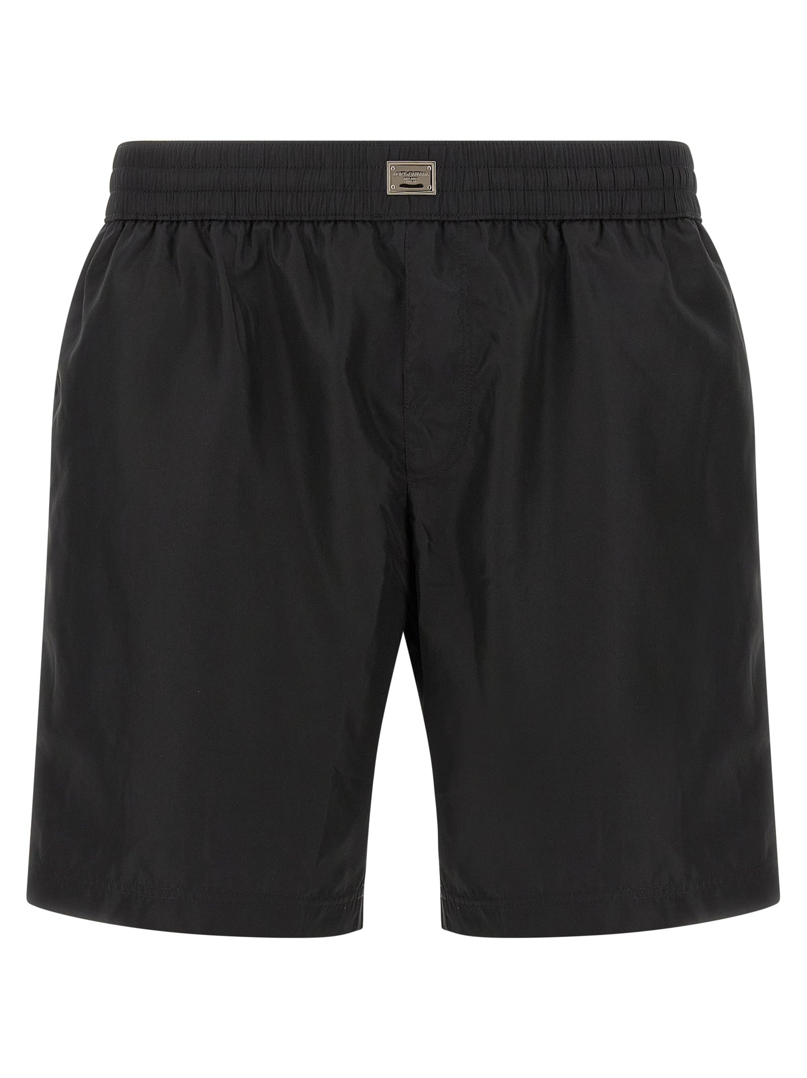 Black Polyamide Swim Shorts
