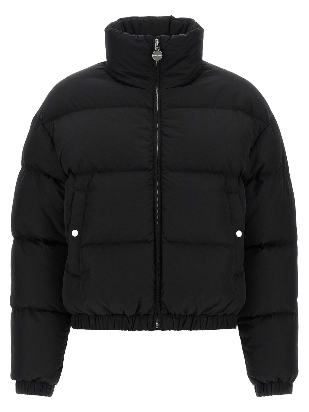 Black Nylon Full-Length Jacket